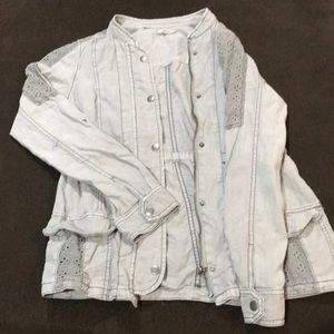 Light Gray Anorak jacket size ca